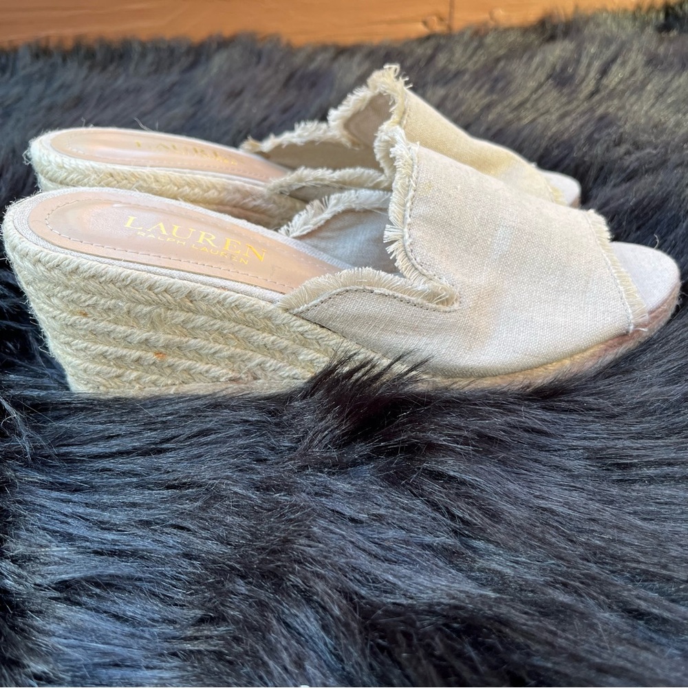 Lauren Ralph Lauren “Carlynda” Espadrille Sandals - Picture 8 of 16